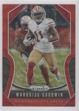 2019 Panini Prizm Red Wave Prizm 78/149 Marquise Goodwin #249 0q3