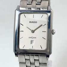 Working/Brand new battery RADO DIASTAR Square Date Men's Watch