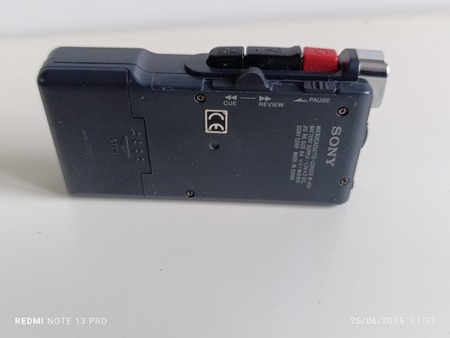 Sony M-425 Microcassette-Corder De Dictado Funciona Muy Bien. - Imagen 5 de 8