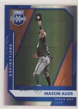 2021 Panini Elite Extra Edition Aspirations Blue 101/249 Mason Auer #161 0l8n