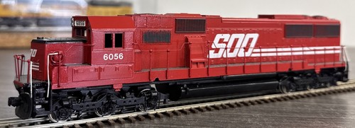 Locomotora diésel Overland Models/Rail Power EMD SD60 SOO #6056 ¡pintada a medida! | Condition: Used