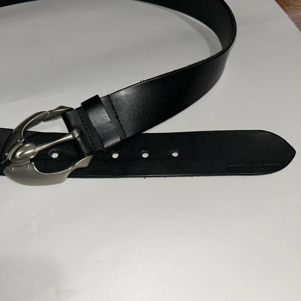 Oakley Leather Skull Belts for Men for sale | eBay