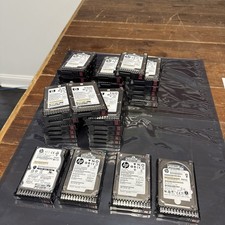 Lot 31 HP 300GB 10K SAS 6 Gbps DP SC 2.5" SFF HDD Smart Carrier
