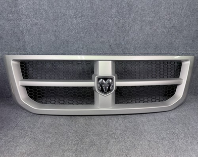 #ad 2008 2011 Dodge Ram Dakota Front Radiator Grille Mesh Silver Trim 1DA96TRM OEM $549.99