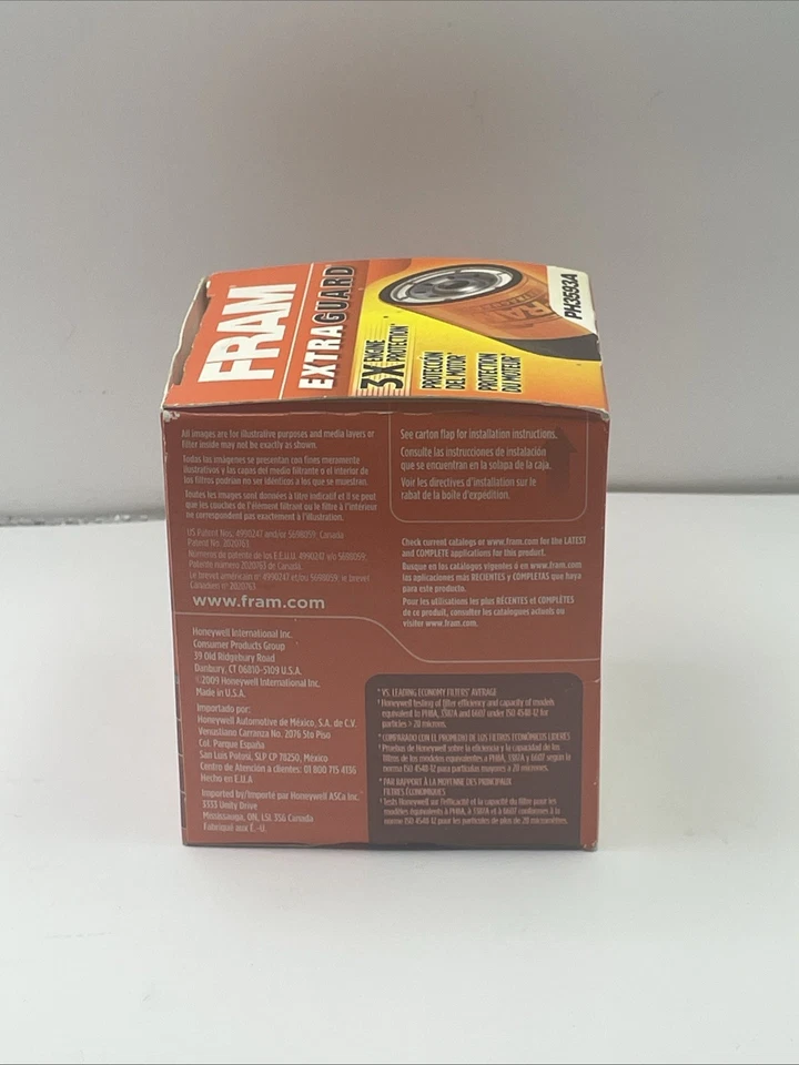 Filtro de aceite de motor - Marco protector adicional PH3593A Foto 4 de 4