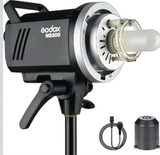 Godox MS300 MS 300 Studio Flash Strobe, MS300 300W Monolight with Bowens Mount,
