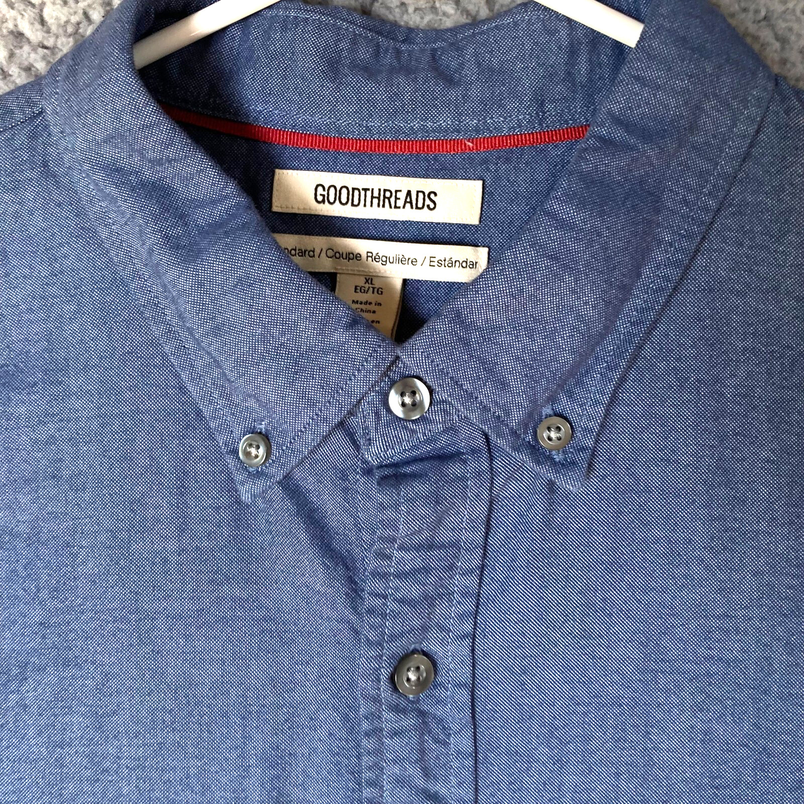 Goodthreads Standard Cotton Button Down Oxford Sh… - image 1