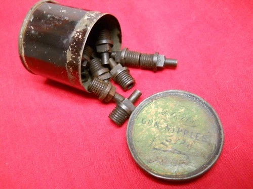 Vintage ORIGINAL Civil War musket percussion NIPPLE black powder rifle gun CS US