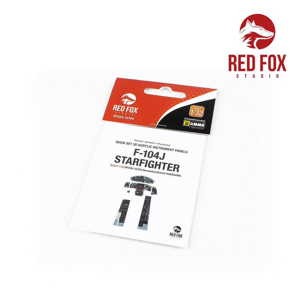 Red Fox Studio RFSQS-32104 - 1/32 F-104J Starfighter (For Hasegawa Kit) - New
