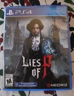 LIES OF P PlayStation 4 Game USED MINT