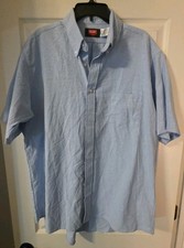 Red Kap Work Shirt Single Pocket Men's Short Sleeve 175-SS -NWOT