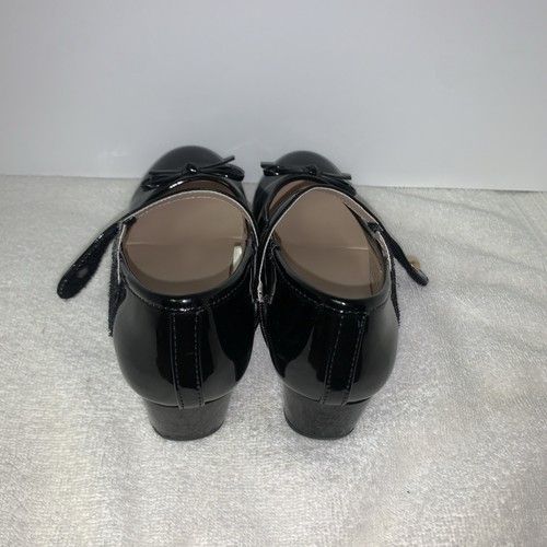 The Children's Place Little Girls Size 1 Black Patent Leather Mary Jane , Heel - Picture 3 of 7