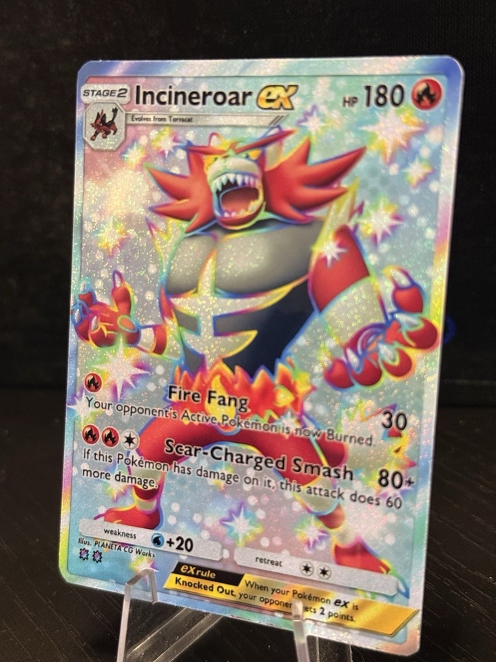 Incineroar Ex - Holo Fan Card Pokémon TCG Pocket Art | Mega Rising (b1 ...