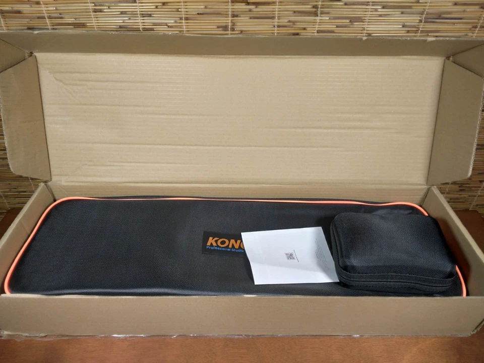 KONOVA P1S3 Wireless Motorized Carbon Slider Parallax Panorama Video 80cm - Image 3 of 4