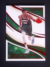 2019-20 Panini Immaculate Giannis Antetokounmpo #46 Red /49