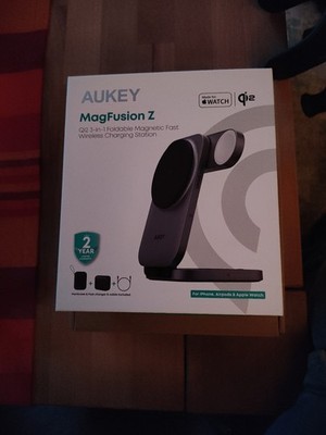 Aukey Fusion Z 3 in 1 Foldsble Wireless Charging System Neu und versiegelt