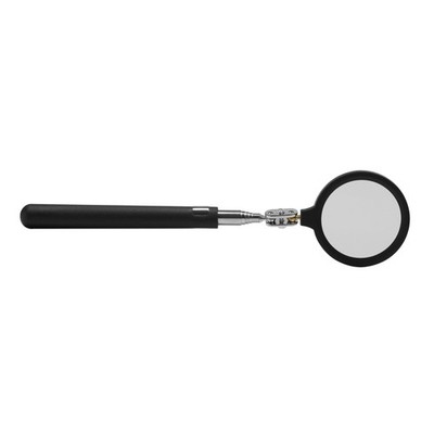 Telescopic Folding Handheld Magnifying Glass, 5X Large Rectangle Black 