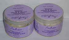 (2 Pack) SheaMoisture Creme Body Scrub Lavender Calming w/ Shea Butter 11.3 oz