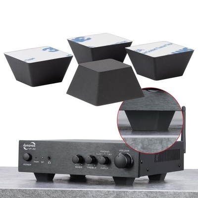 Dynavox Gerätefüße HiFi-Füße Silikon-Elastomer Schwingungs- und Resonanz Dämpfer