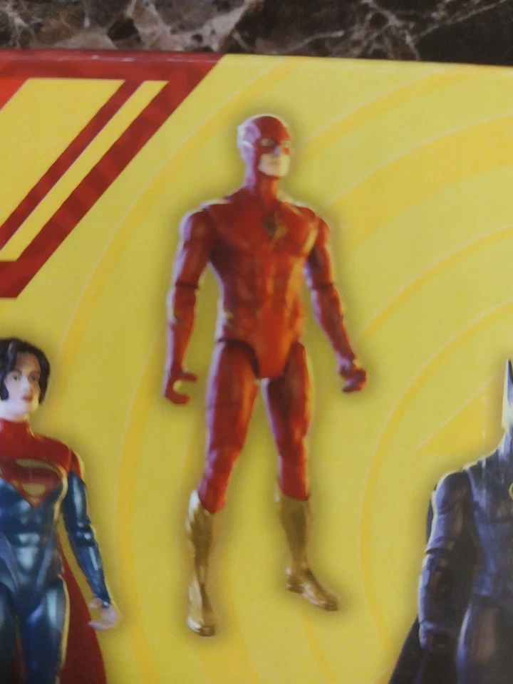 Juego de 5 figuras de acción de Batman Supergirl de DC Comics The Flash Ultimate ~NUEVO Foto 4 de 4