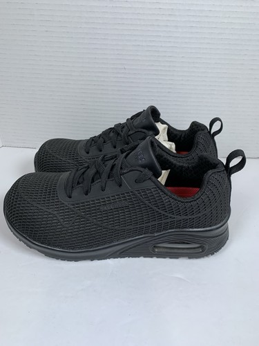 Skecher Womens Composite Toe EH Slip Resistant Work Shoe Size 7.5 Rubber (S458) - Picture 2 of 10