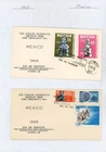 MEXICO 1968 OLYMPICS FDC Selections on Album Page Lot #69 - SEE SCAN - $$$