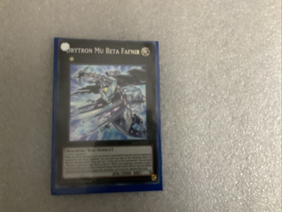Yugioh Drytron Mu Beta Fafnir LIOV-EN043 Secret Rare 1st edition 