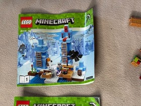 LEGO Minecraft The Ice Spikes (21131) Incomplete