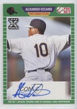 2021 Leaf Pro Set Baseball Blaster Green Alexander Vizcaino #PS-AV2 Auto 0yu5