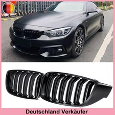 Performance Nieren Gl�nz Schwarz f�r BMW 4er F32 F33 F36 K�hlergrill Doppelsteg