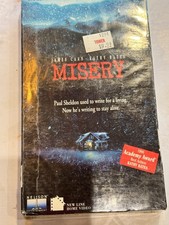 Misery VHS New Line Home Video 1991 release Kathy Bates Horror Sealed NIB