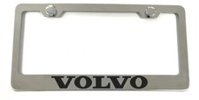 Volvo Xc90 Xc60 Xc40 Stainless Steel License Plate Frame Rust Free W Bolt Caps