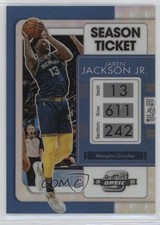 2021 Contenders Optic Season Ticket 75th Anniversary Prizm Jaren Jackson Jr 1jy