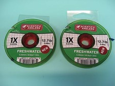 2 Scientific Anglers Tippet Material Fly Fishing Line 1X / 33 Yds / 12.7 LB Test