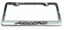 3D Emblem Stainless Steel License Plate Tag Frame Cover Caps For Honda Accord 