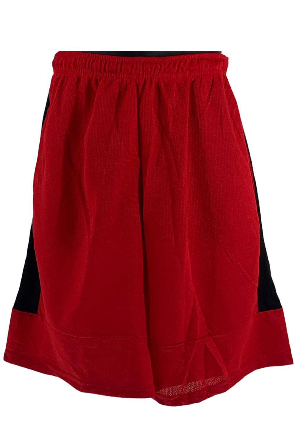 Мужские активные спортивные шорты X-Pro, впитывающие влагу, красные