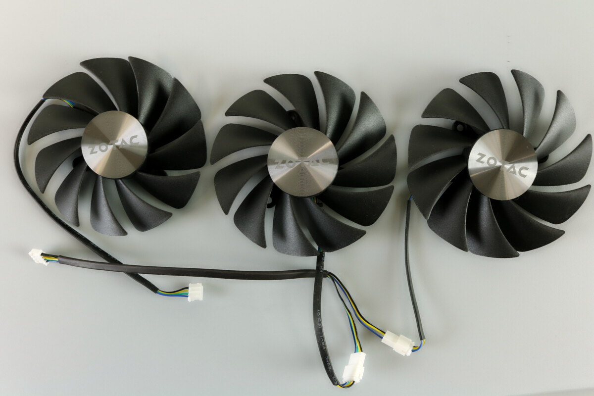 Full Set GPU Fans 87mm Zotac 3070 3080 3090 Ti Amp Trinity