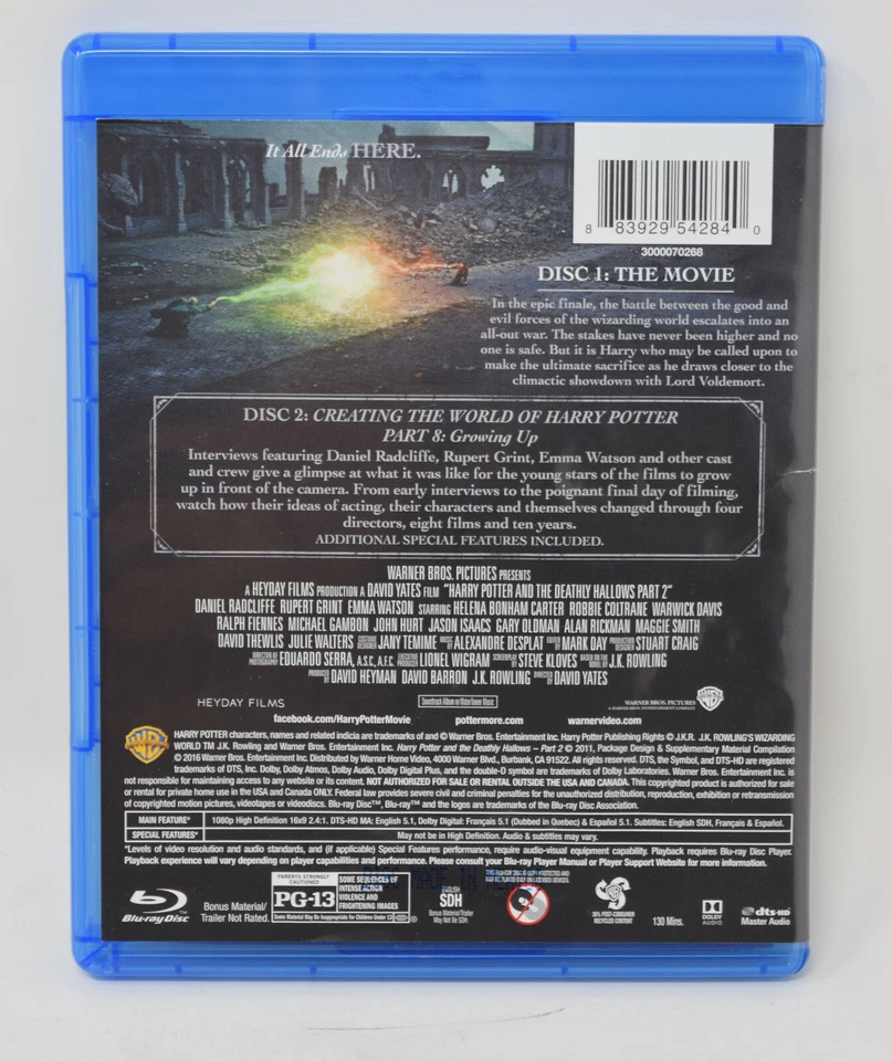 Harry Potter and the Deathly Hallows - Part 2 signed by Bonnie Wright - Image 4 of 4