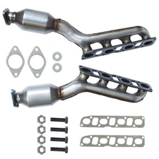 LABLT Left ＆ Right Manifold Catalytic Converters For 2004-2015 Nissan Titan 5.6L