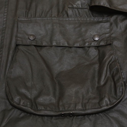 Barbour A200 Border C48 XL 122 Chest 58” Green Vintage 1994 Excellent Condition - Picture 7 of 21