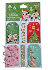 Disney Parks Mickey Mouse  Friends Christmas Holiday 24 Gift Tags