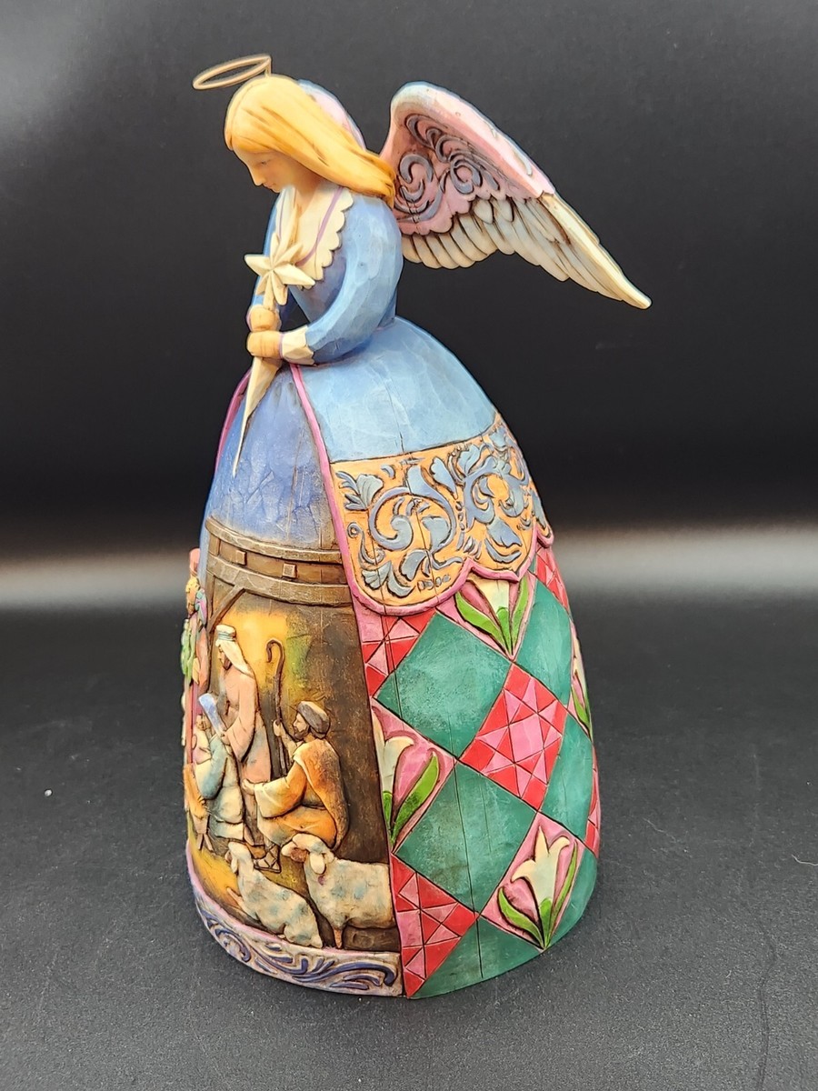 Jim Shore A Star Shall Guide Us Angel Nativity 10