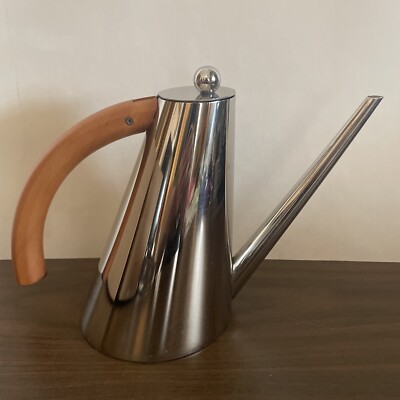 Carlos Giannini Flavio Sambinelli MCM Italy Stainless Steel Tea 