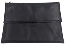 Vintage Lodis Mens Attache/Briefcase/Portfolio/Document Bag Black Leather