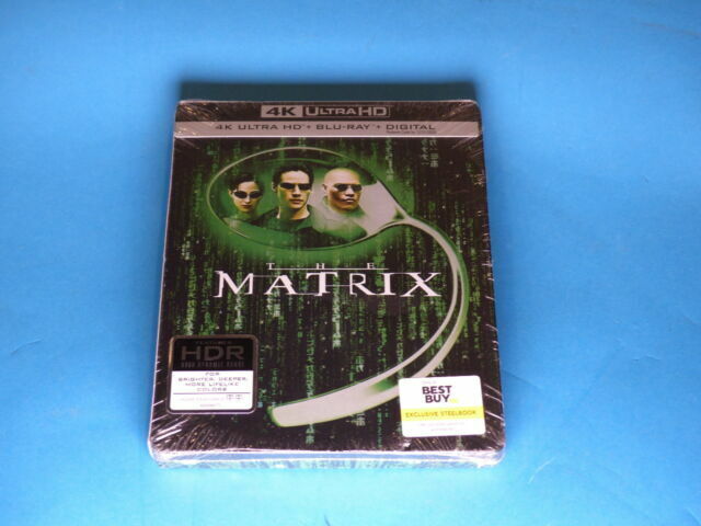 The Matrix Dvd 18 Steelbook Includes Digital Copy 4k Ultra Hd Blu Ray Blu Ra For Sale Online Ebay