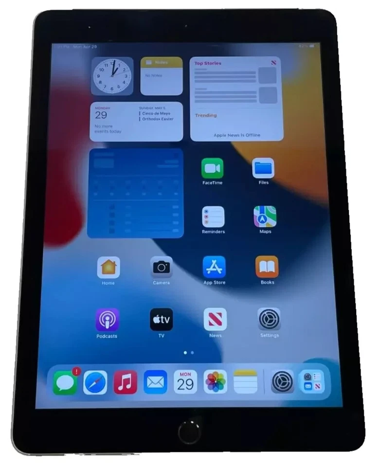 Apple iPad Air 2 - A1566 - 64GB - Space Gray - WiFi - Image 4 of 4