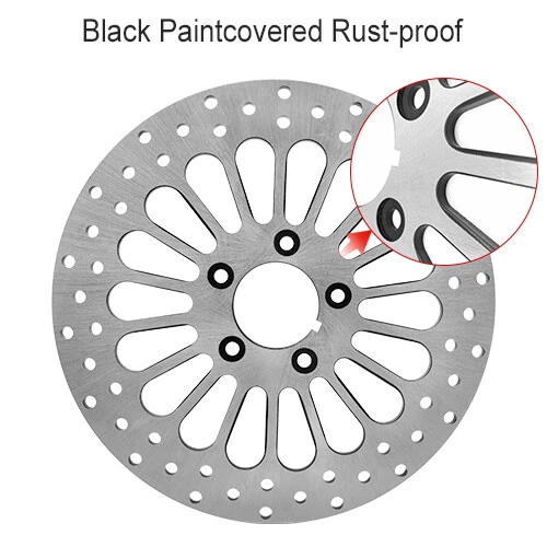 11.5" ( Front & Rear )Brake Rotors for Harley Touring Dynas Touring Sportster US Foto 2 de 4