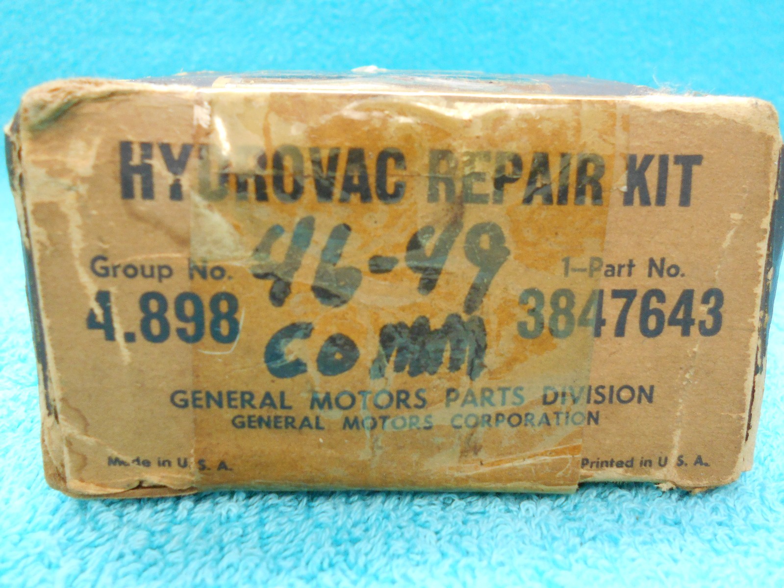 194649 CHEVY COMM UTILITY VACUUM POWER BRAKE REPAIR KIT NOS GM 1116 eBay