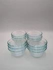 Set Of 12 Pyrex Glass 6 Oz. Scalloped Edge Custard Cups #463