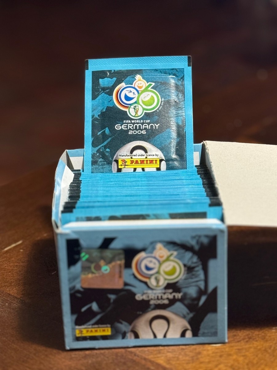 1) Sealed Pack 2006 Germany Panini (5 Stickers) World Cup